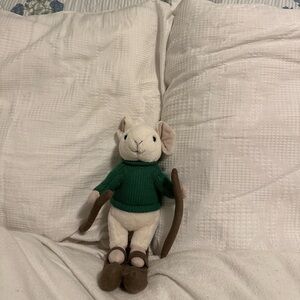 Jellycat Green and Brown Plush Toy for Small Pets